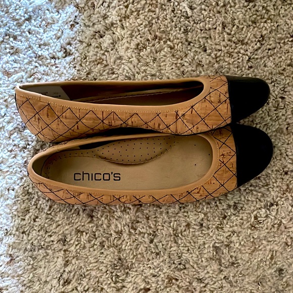 Chico's Sable Ballet Flats - Picture 3 of 6